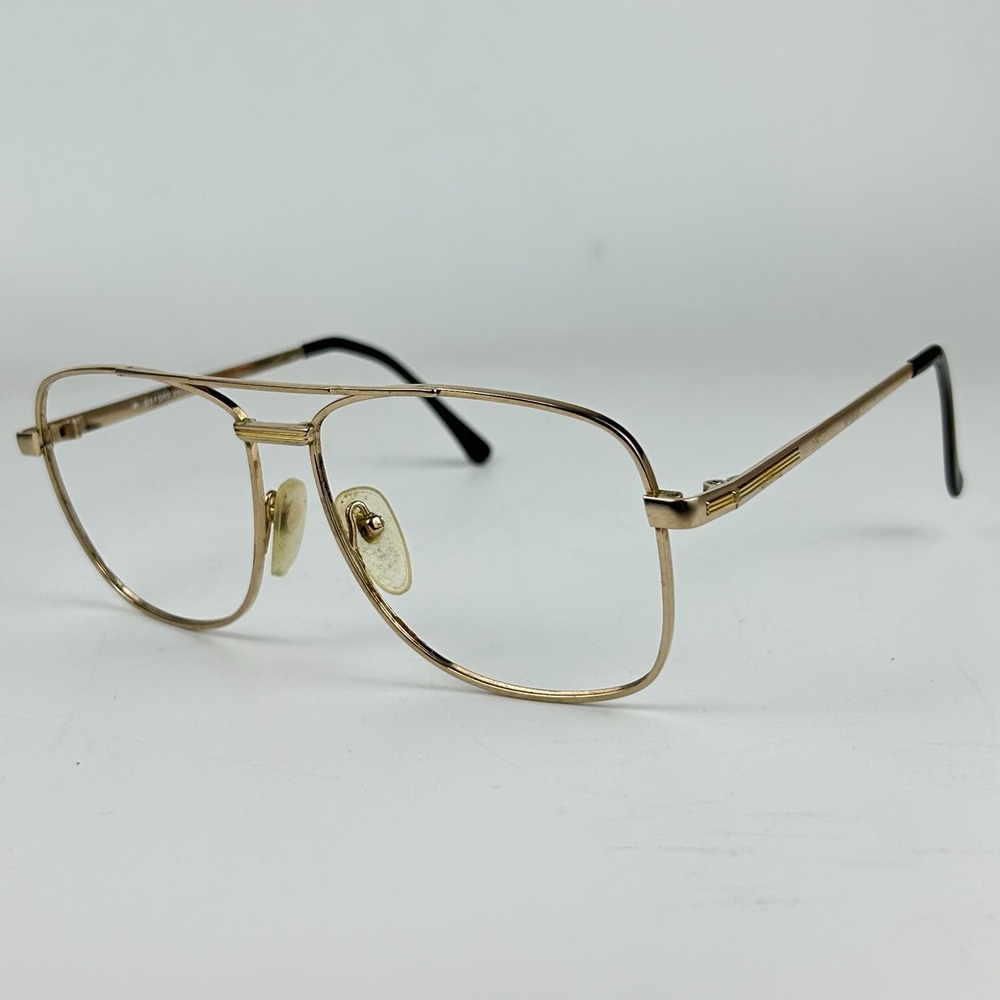 Oxford University 1001 Unisex Adults Eyeglasses Frame Gold Full Rim 60-15-140 mm